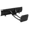 vidaXL Snow Plough for ATV 150x38 cm Black