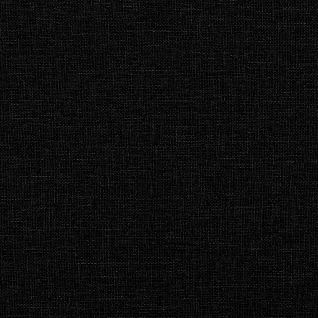 vidaXL Massage Recliner Chair Black Fabric