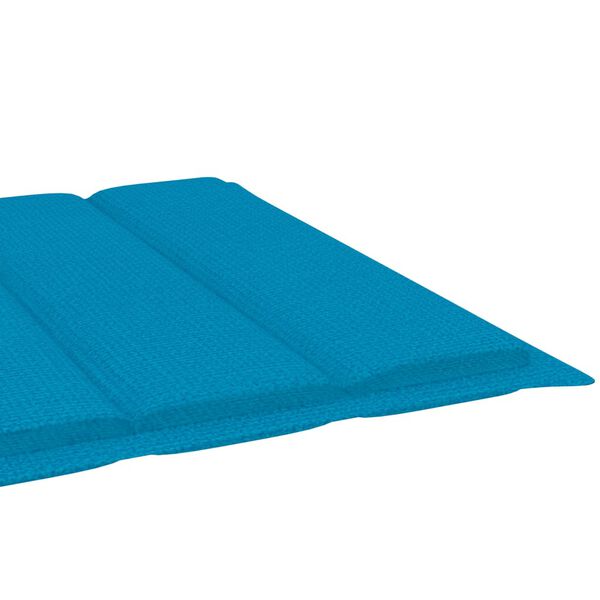 vidaXL 2-Person Sun Lounger with Cushions Bamboo