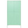 vidaXL Wardrobe Mint 90x50x180 cm Steel