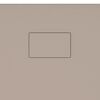 vidaXL Shower Base Tray SMC Brown 90x90 cm