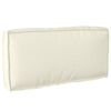 vidaXL Cushion Cream 80 x 40 x 12 cm Oxford Fabric