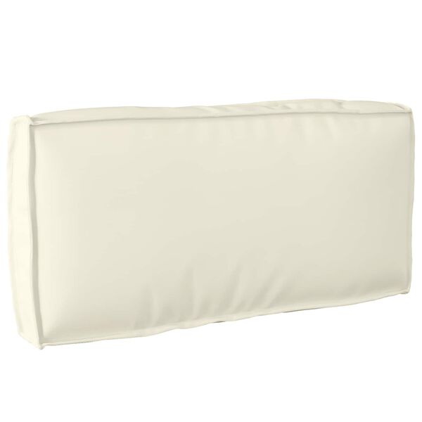 vidaXL Cushion Cream 80 x 40 x 12 cm Oxford Fabric