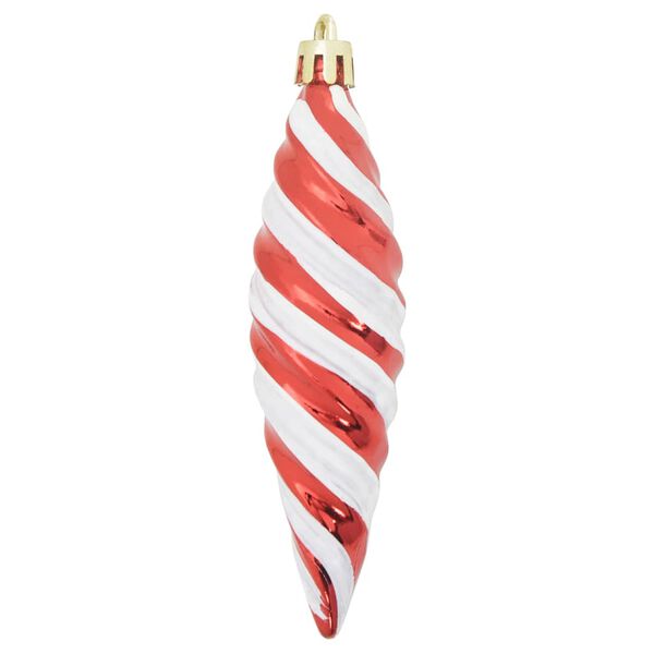 vidaXL Christmas Tree Decoration 40 pcs Red