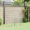 vidaXL Chicken Cage Silver 100x105x120 cm Galvanised Steel