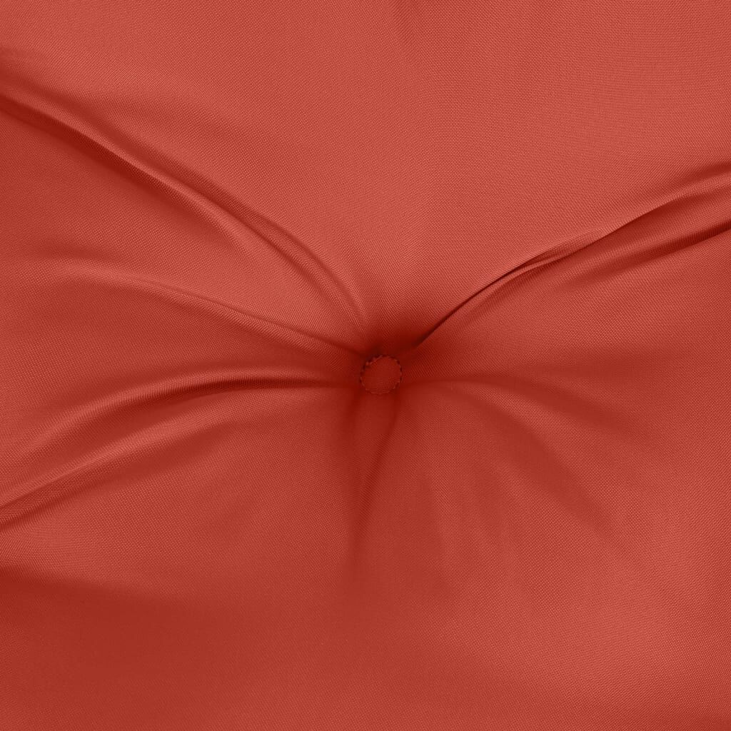 vidaXL Garden Bench Cushion Melange Red 120x50x7 cm Fabric
