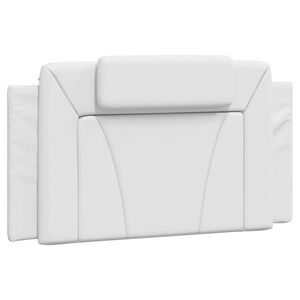 vidaXL Headboard Cushion "Viana" White 100 cm Faux Leather