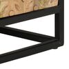 vidaXL Hand Carved Sideboard 60x35x75 cm Solid Mango Wood