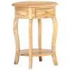 vidaXL Side Table 37x37x61 cm Solid Mango Wood