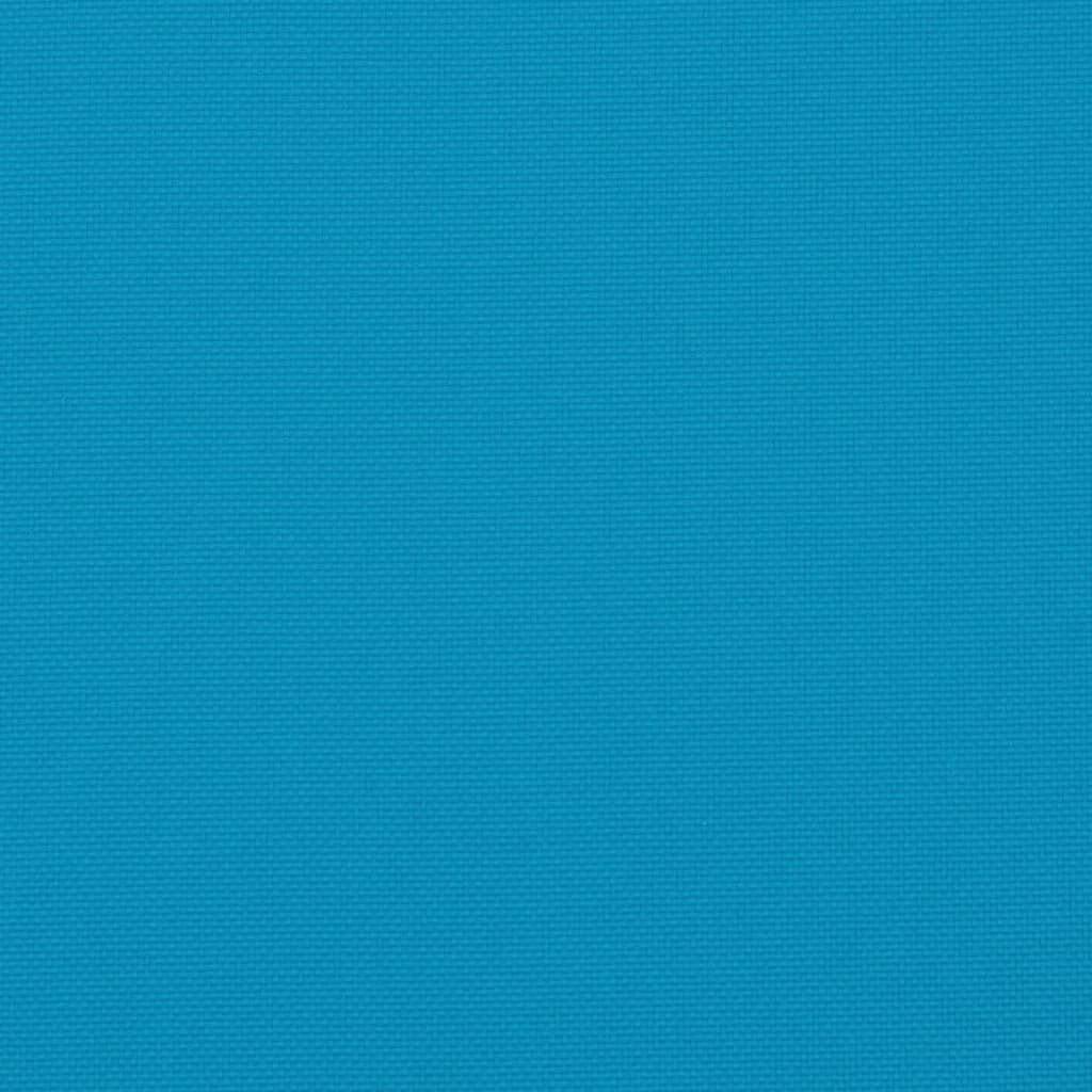 vidaXL Chair Cushions 4 pcs Light Blue 50x50x7 cm Oxford Fabric