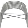 vidaXL Garden Raised Bed Galvanised Steel 152x80x36 cm Silver