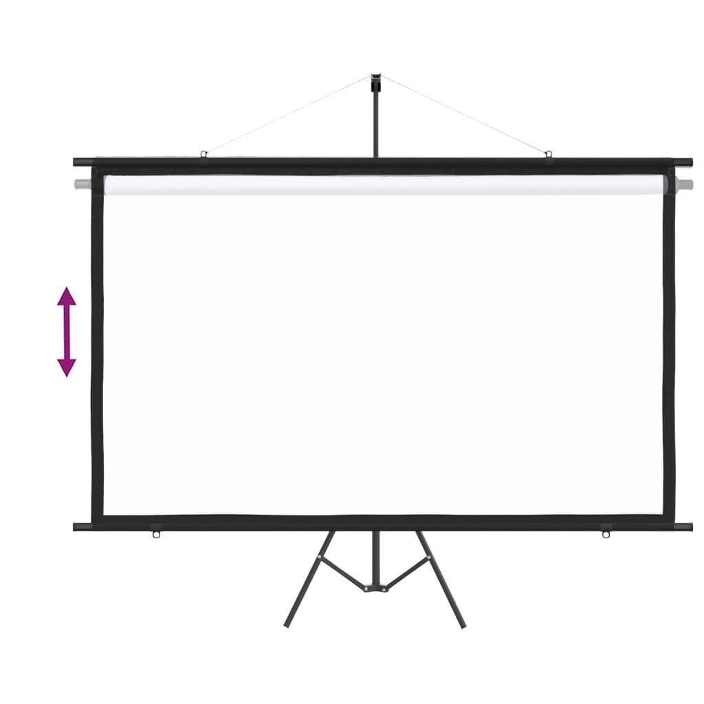 vidaXL Projection Screen with Tripod 100" 16:9