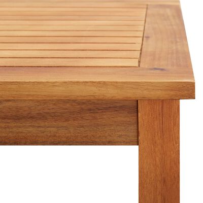 vidaXL Garden Coffee Table 60x60x36 cm Solid Acacia Wood