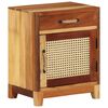 vidaXL Bedside Cabinet 40x30x50 cm Solid Reclaimed Wood