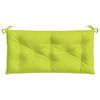 vidaXL Garden Bench Cushion Bright Green 100x50x7 cm Oxford Fabric