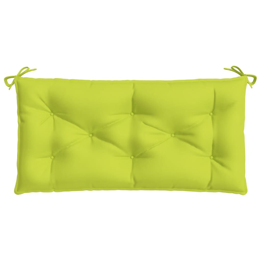 vidaXL Garden Bench Cushion Bright Green 100x50x7 cm Oxford Fabric