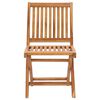 vidaXL Folding Garden Chairs with Cushions 6 pcs Solid Teak Wood