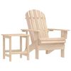 vidaXL Garden Adirondack Chair with Table Solid Fir Wood
