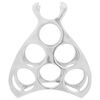 vidaXL Wine Rack Silver 38 x 33 x 13 cm Aluminium