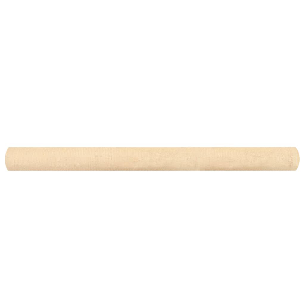 vidaXL Privacy Net HDPE 1.5x25 m Beige