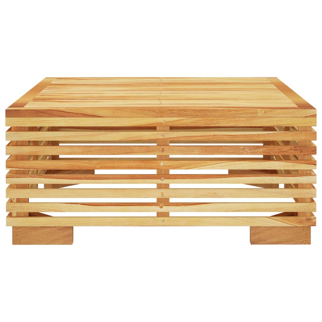 vidaXL Garden Coffee Table 69.5x69.5x31 cm Solid Wood Teak