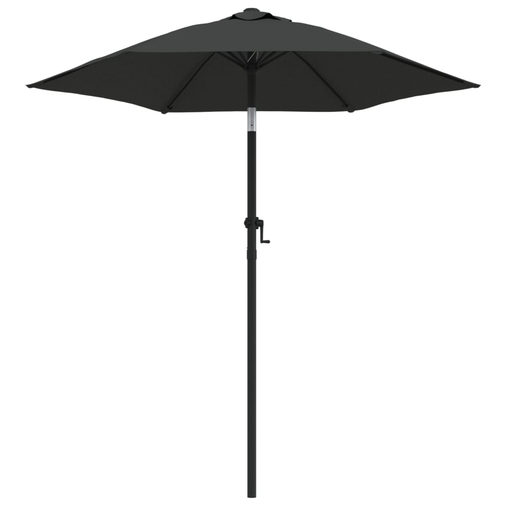 vidaXL Garden Parasol Anthracite 200x224 cm Aluminium