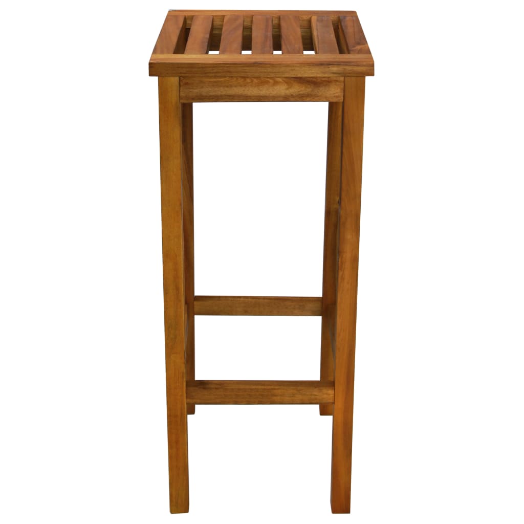 vidaXL Bar Chairs 2 pcs Solid Acacia Wood