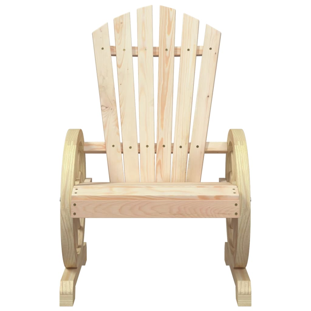 vidaXL 3 Piece Garden Lounge Set Solid Wood Fir