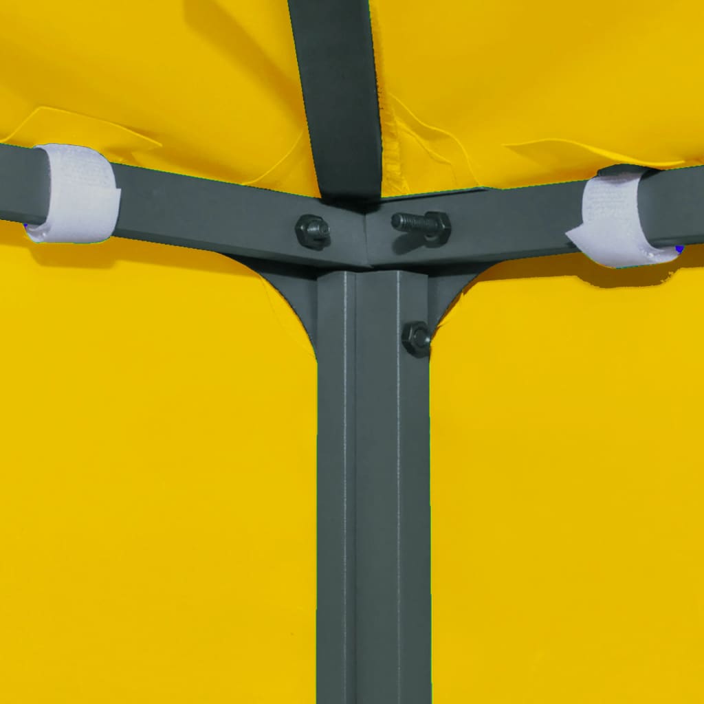 vidaXL 2-Tier Gazebo Top Cover 310 g/m² 4x3 m Yellow