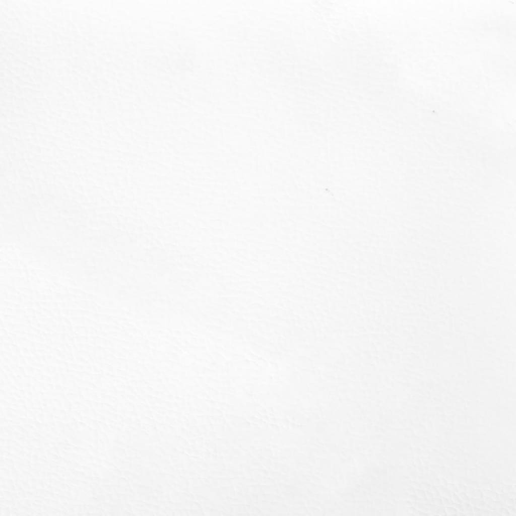 vidaXL Bed Frame White 183x213 cm California King Faux Leather