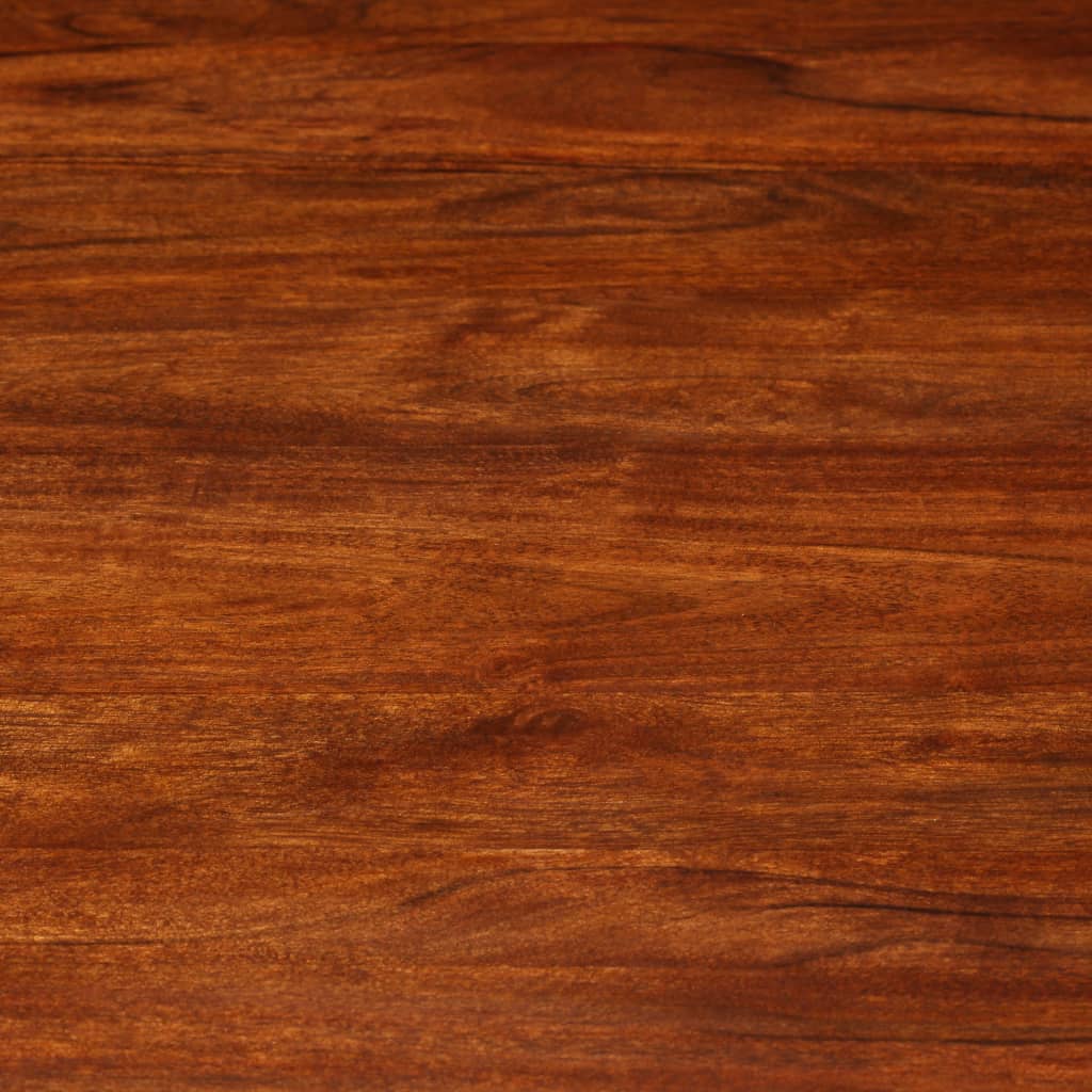 vidaXL Dining Table Solid Acacia Wood with Honey Finish 120x76 cm