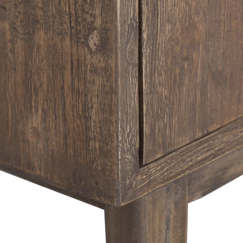 vidaXL Bedside Cabinet 40x30x53 cm Solid Teak Wood