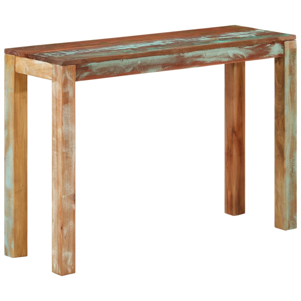 vidaXL Console Table 110x35x76 cm Solid Reclaimed Wood