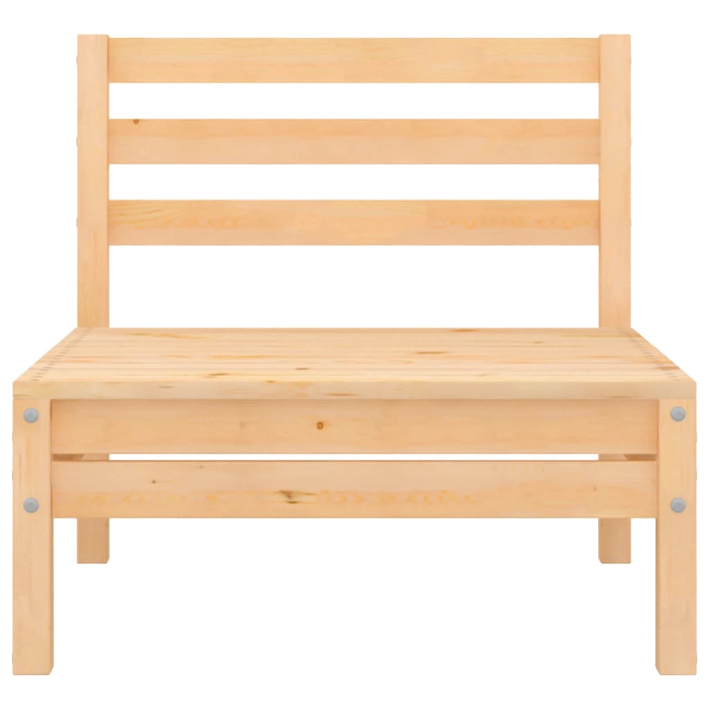 vidaXL 4 Piece Garden Lounge Set Solid Pinewood