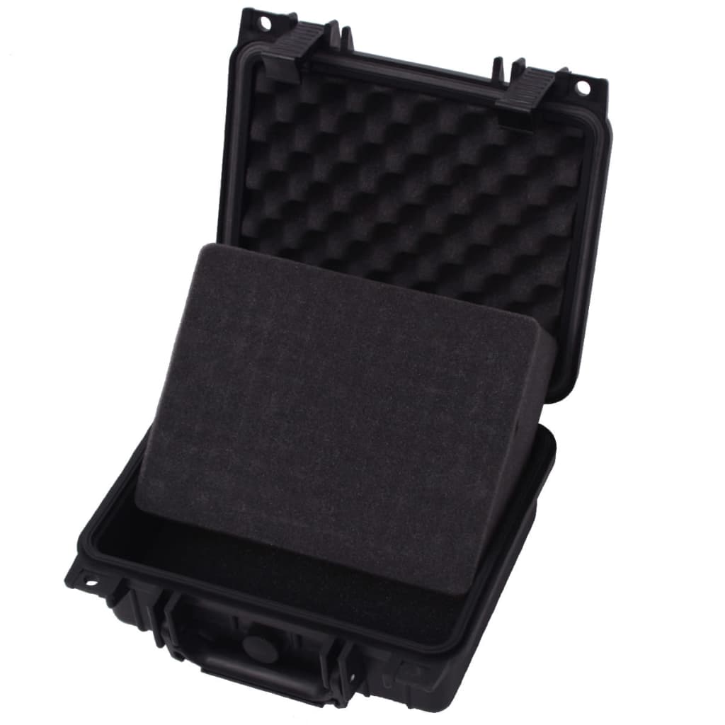 vidaXL Protective Equipment Case 27x24.6x12.4 cm Black