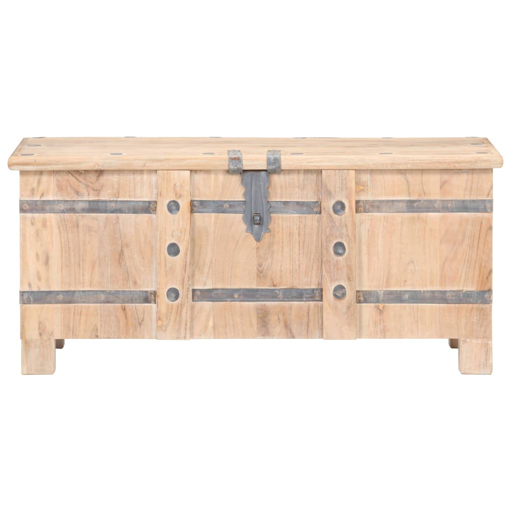 vidaXL Chest 90x40x40 cm Solid Acacia Wood