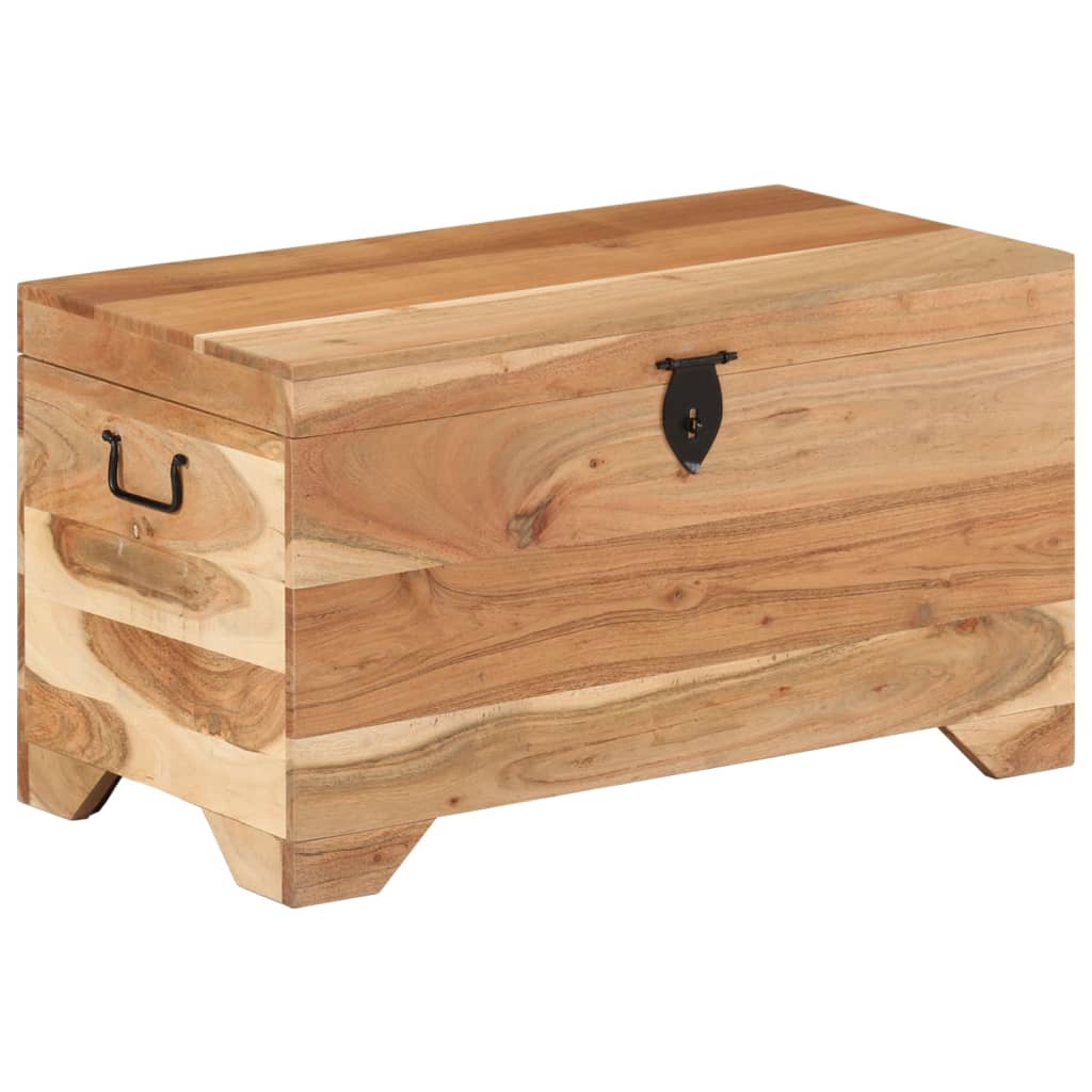 vidaXL Storage Chest Solid Acacia Wood