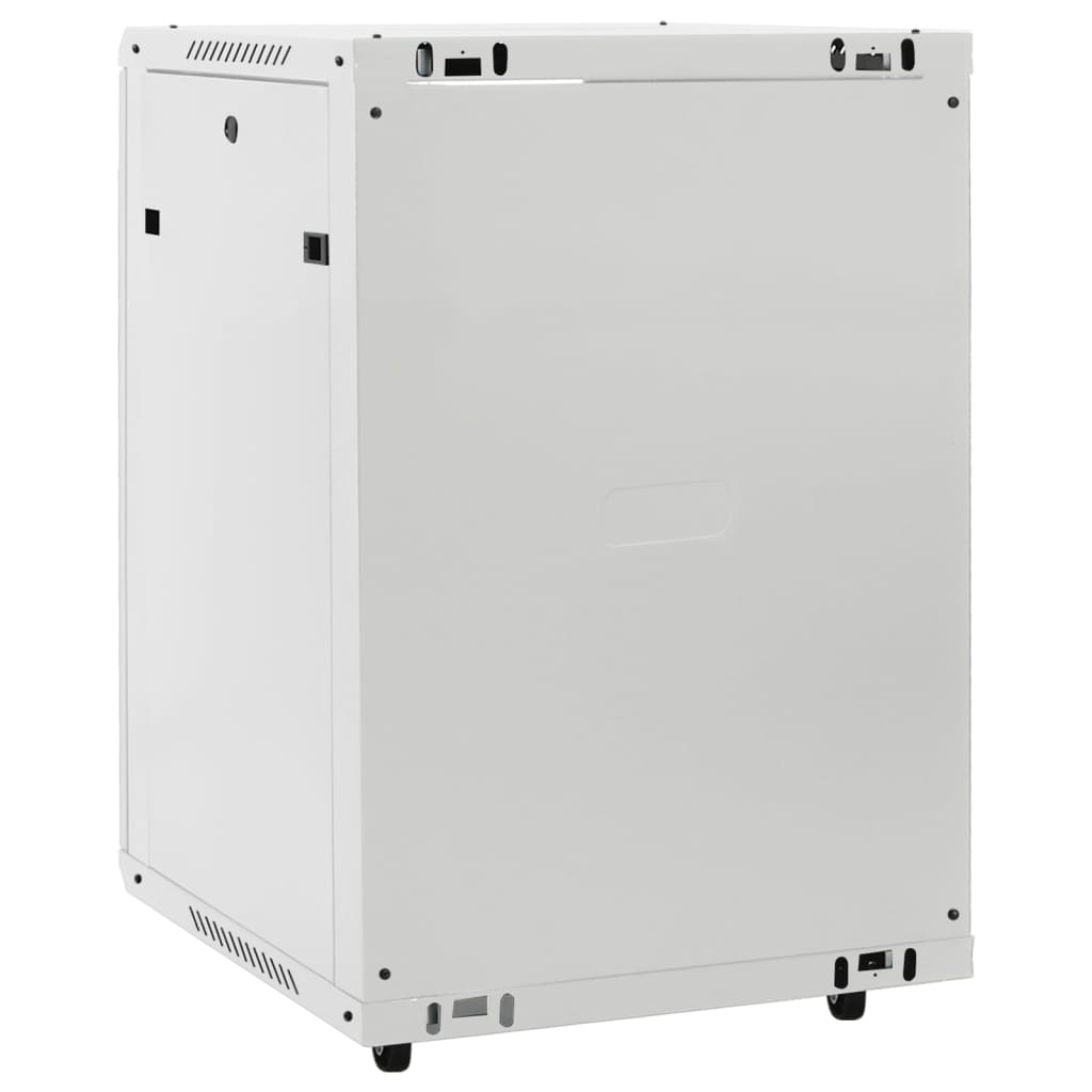 vidaXL 15U Network Cabinet with Swivel Feet 19" IP20 53x40x80 cm