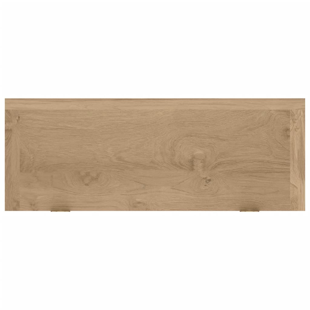vidaXL Wall Shelves 2 pcs 40x15x4 cm Solid Wood Teak