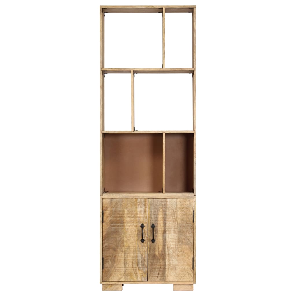 vidaXL Bookshelf 60x35x180 cm Solid Mango Wood