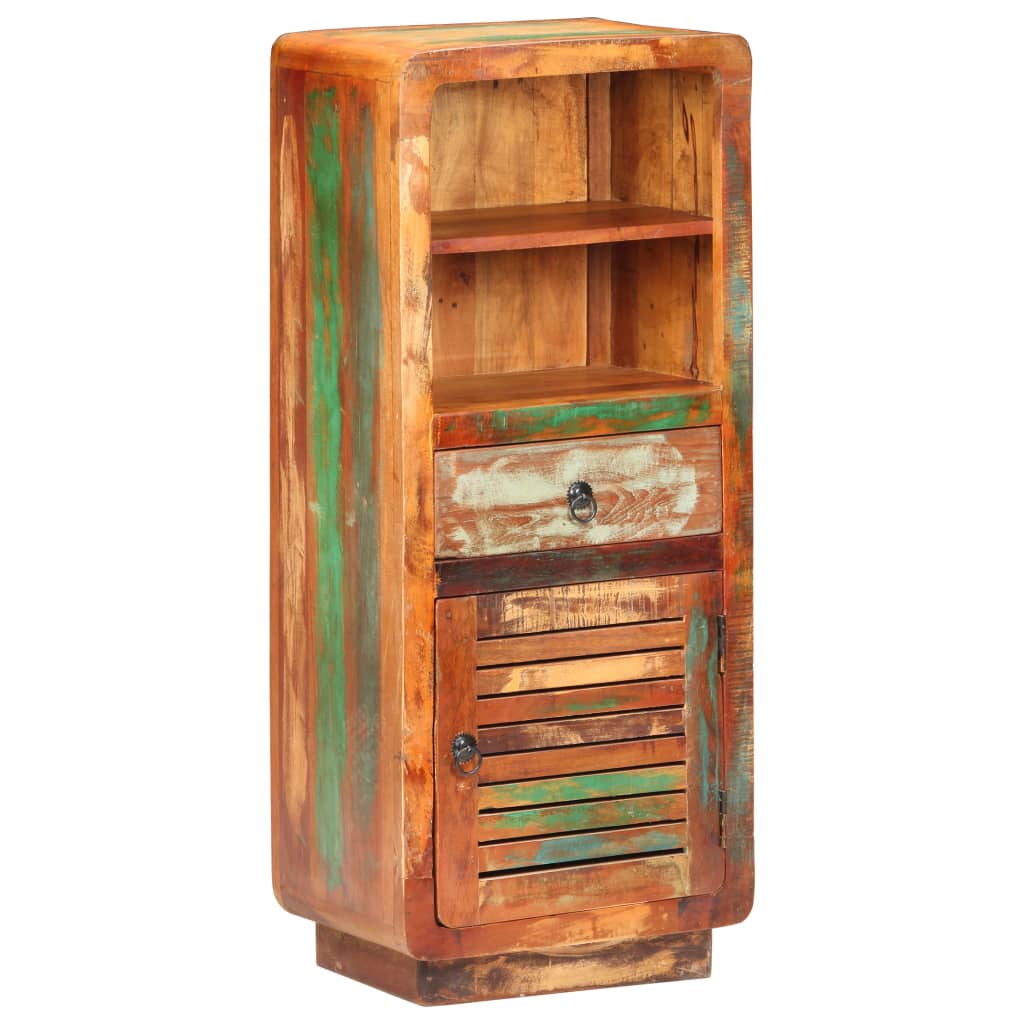 vidaXL Highboard 45x32x110 cm Solid Reclaimed Wood