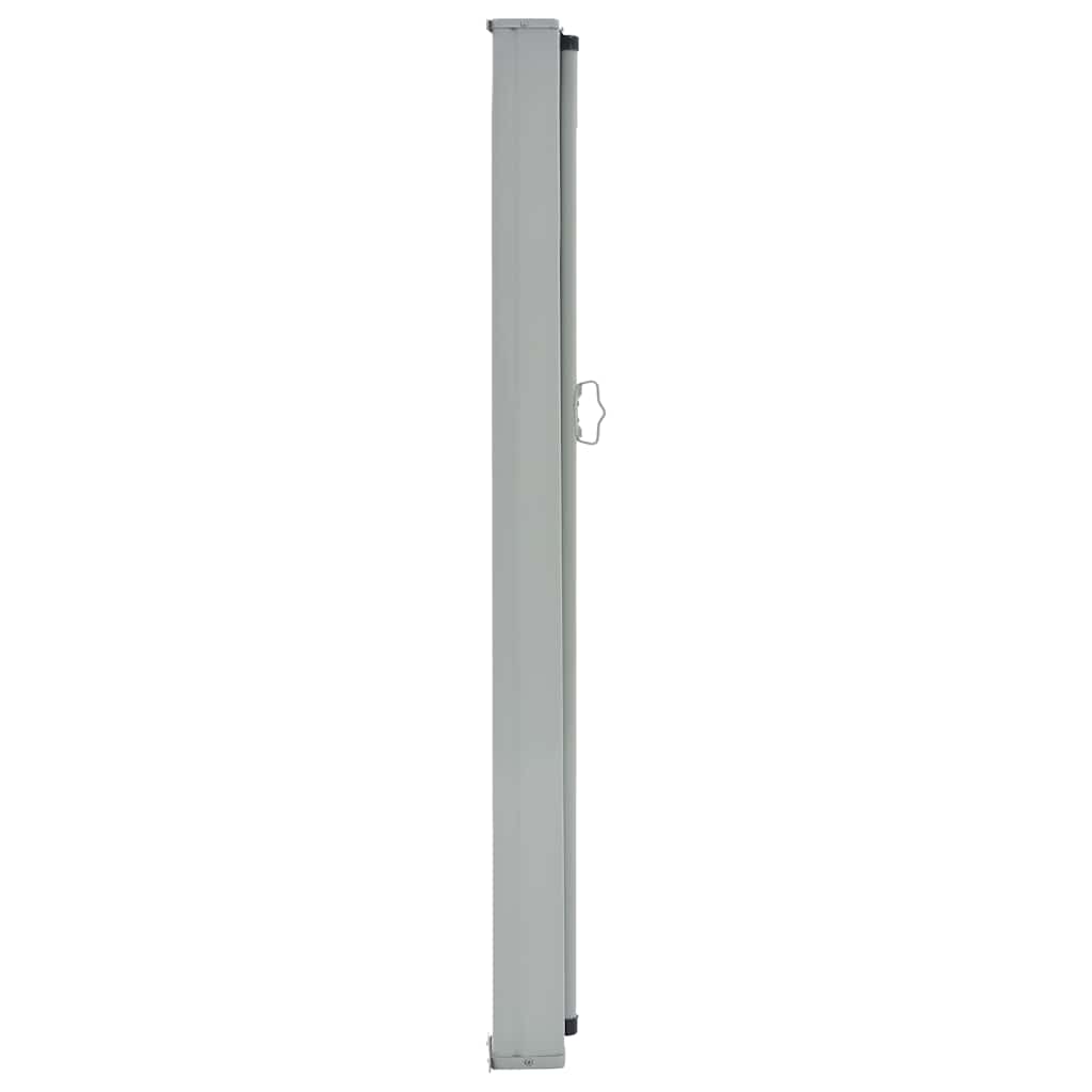 vidaXL Patio Retractable Side Awning 80x300 cm Red