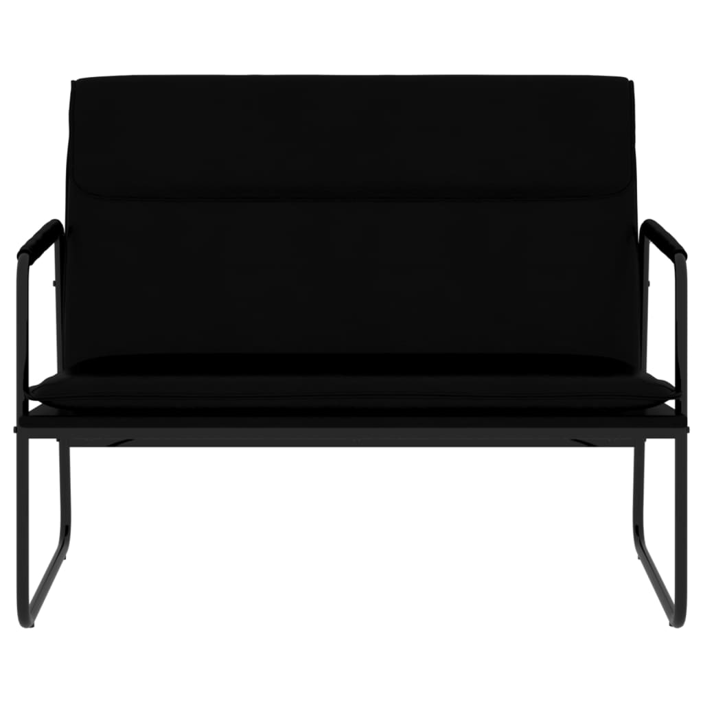 vidaXL Bench Black 100x64x80 cm Faux Leather