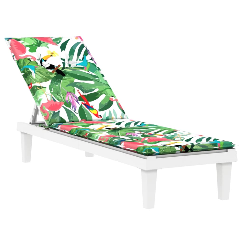 vidaXL Deck Chair Cushion Multicolour Oxford Fabric
