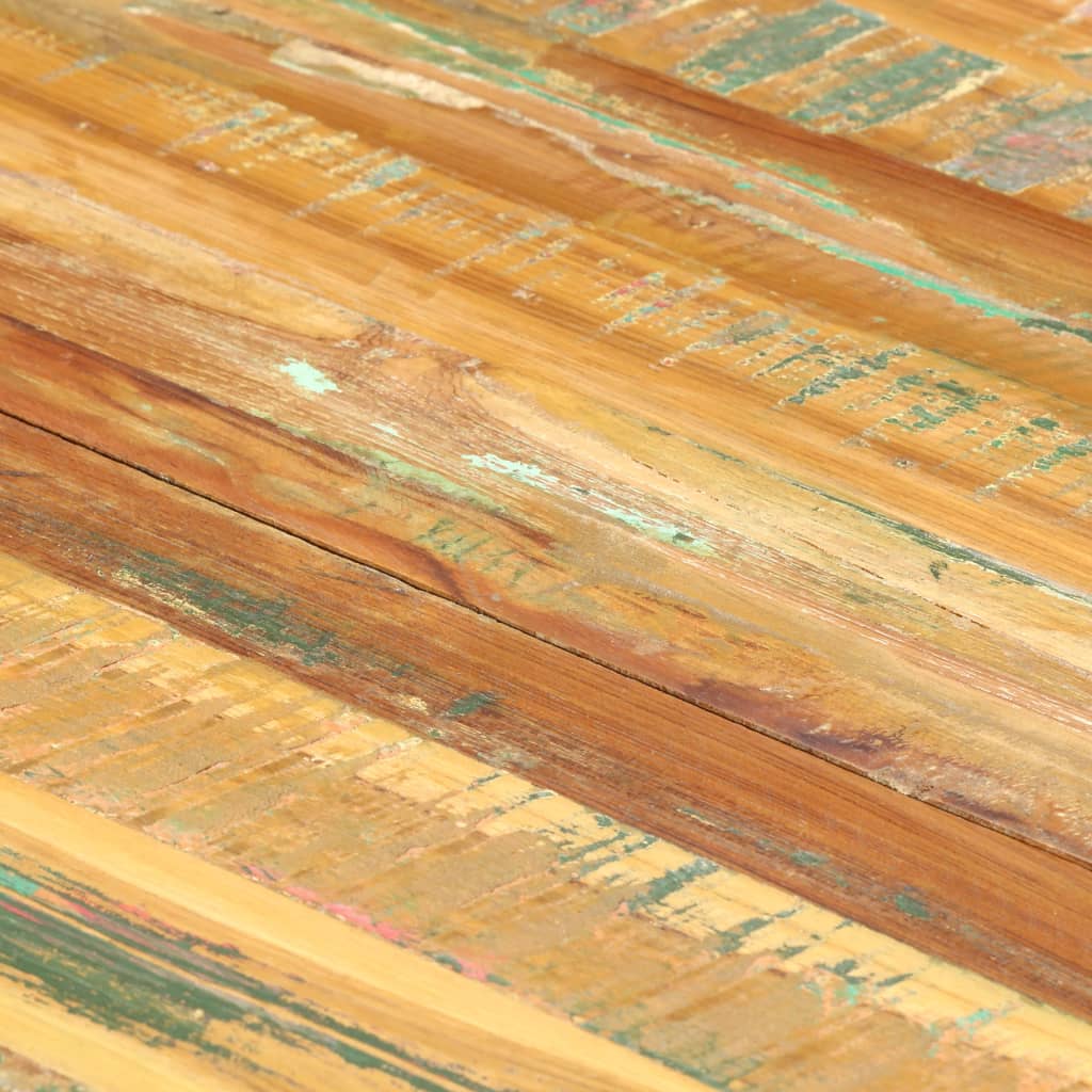 vidaXL Dining Table 160x80x75 cm Solid Reclaimed Wood