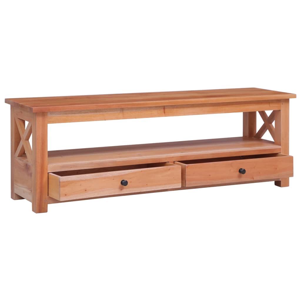 vidaXL TV Cabinet 120x30x40 cm Solid Mahogany Wood