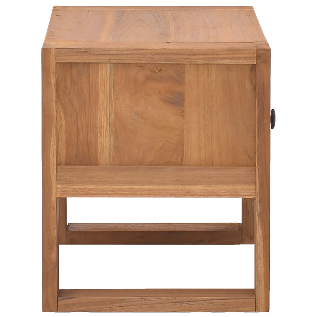 vidaXL Bedside Cabinet 50x30x35 cm Solid Teak Wood