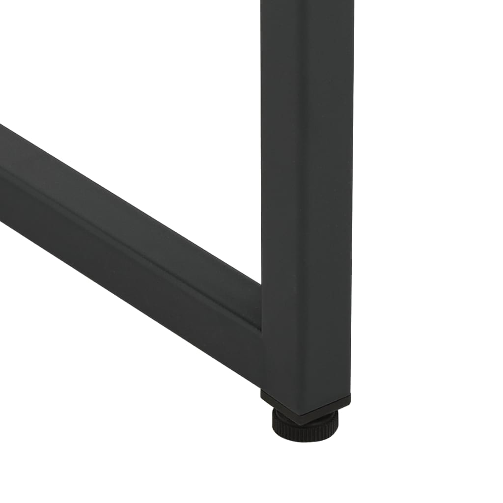 vidaXL Highboard Black 80x35x135 cm Steel