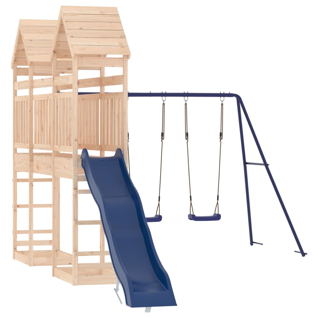 vidaXL Outdoor Playset Solid Wood Pine