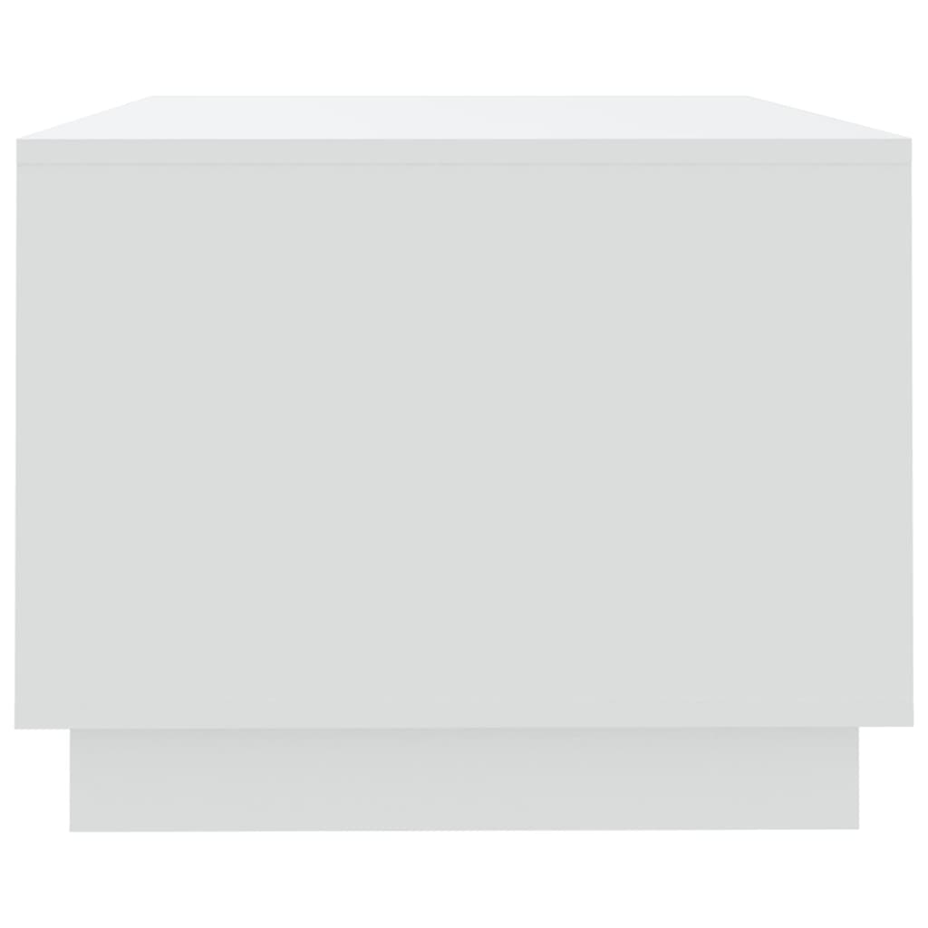 vidaXL Coffee Table White 102x55x43 cm Engineered Wood